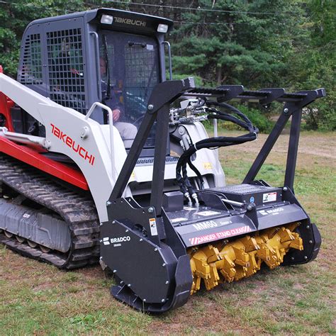 bradco60 skid steer mulching head teeth|bradco 60 mag reversible mulcher.